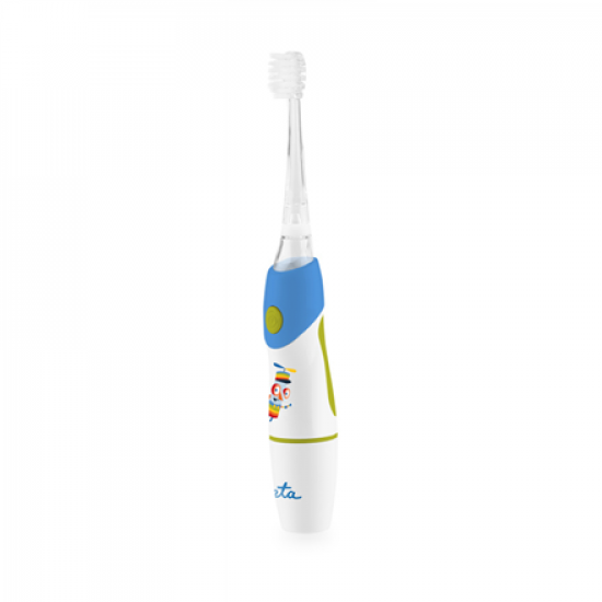 ETA Toothbrush | Sonetic ETA071090020 | Battery operated | For kids | Number of brush heads included 2 | Number of teeth brushing modes 1 | Blue/White