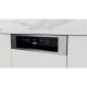 Whirlpool Dishwasher | WSBO 3O34 PF X | Built-in | Width 45 cm | Number of place settings 10 | Number of programs 8 | Energy efficiency class D | Display | Stainless steel