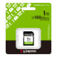 Kingston Canvas Select Plus | 1000 GB | SD | Flash memory class Class 10, UHS-I, U1/U3, Video Class 10/30