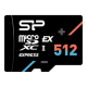 Silicon Power Hypera microSDXC Express | 512 GB | microSDXC | Flash memory class C10, UHS-I U3, V30, A1