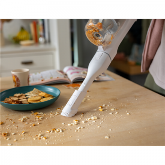 Bissell Stick Vacuum | PowerClean | Cordless operating | 200 W | Operating time (max) 40 min | Warm White/Gray/Sparkling Silver