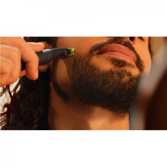 Philips | Shaver | OneBlade QP1424/65 | Operating time (max) 30 min | Wet & Dry | NiMH | Charcoal Grey