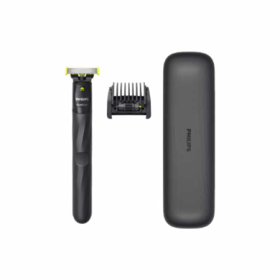 Philips | Shaver | OneBlade QP1424/65 | Operating time (max) 30 min | Wet & Dry | NiMH | Charcoal Grey