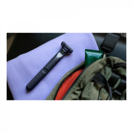 Philips | Shaver | OneBlade QP1424/65 | Operating time (max) 30 min | Wet & Dry | NiMH | Charcoal Grey