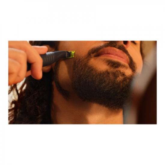 Philips | Shaver | OneBlade QP1424/65 | Operating time (max) 30 min | Wet & Dry | NiMH | Charcoal Grey