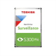 Toshiba Hard Drive | S300 Pro Surveillance | 7200 RPM | 8000 GB