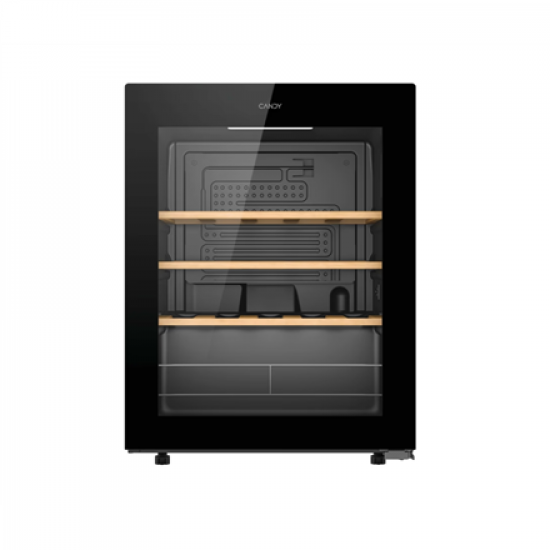 Candy Wine Cooler | CWC023 | Energy efficiency class G | Free standing | Bottles capacity 23 | Black