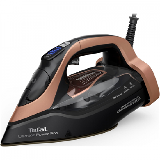 TEFAL | Steam Iron | Ultimate Power Pro FV9E50E0 | Steam Iron | 3200 W | Water tank capacity 350 ml | Continuous steam 85 g/min | Steam boost performance 300 g/min