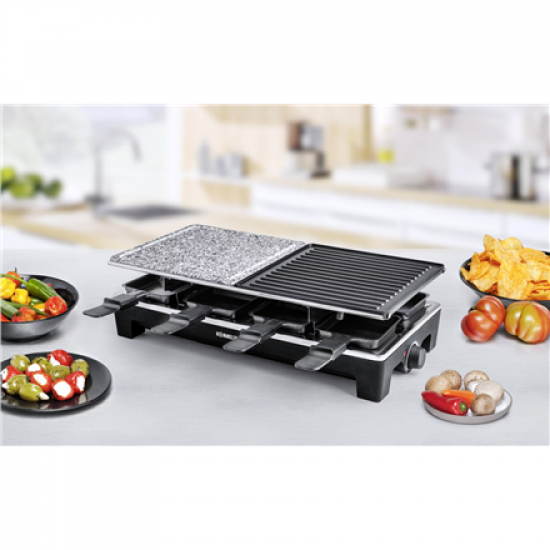 Rommelsbacher | Raclette grill | RCS 1350 | Grill | 1350 W | Black/Grey