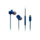 Panasonic Earphones | RP-TCM225DEA | Wired | In-Ear | Microphone | Blue