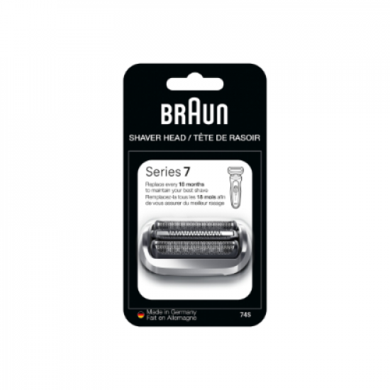 Braun 74S Shaver Replacement Head Series 7, Silver