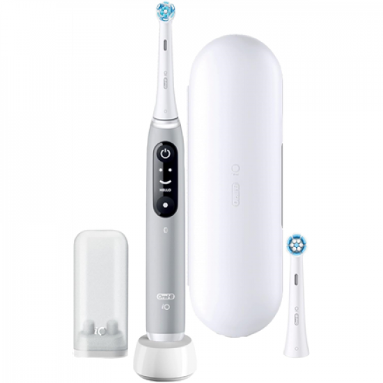 Oral-B Electric Toothbrush | iO6s | Rechargeable | For adults | Number of brush heads included 2 | Number of teeth brushing modes 5 | Grey