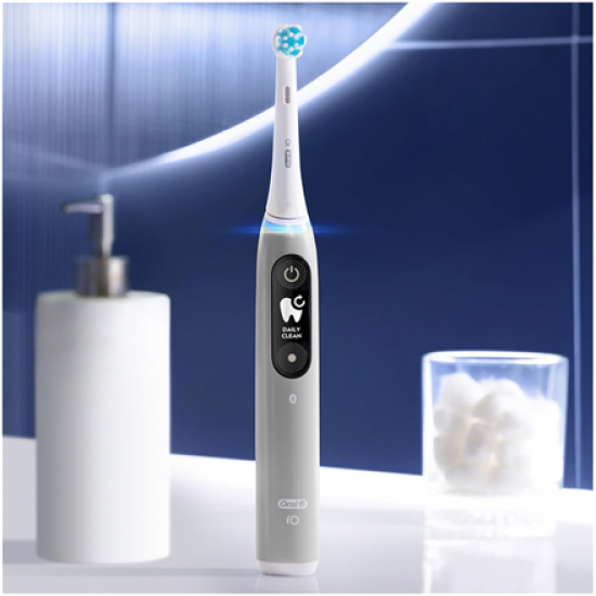 Oral-B Electric Toothbrush | iO6s | Rechargeable | For adults | Number of brush heads included 2 | Number of teeth brushing modes 5 | Grey