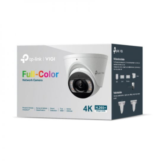 TP-Link VIGI 8MP Full-Color Turret Network Camera | TP-LINK