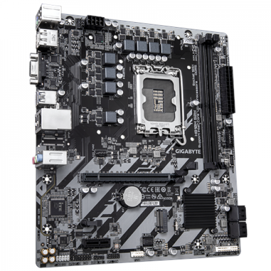 Gigabyte H810M S2H | Processor family Intel | Processor socket LGA1851 | DDR5 | Supported hard disk drive interfaces M.2, SATA | Number of SATA connectors 4