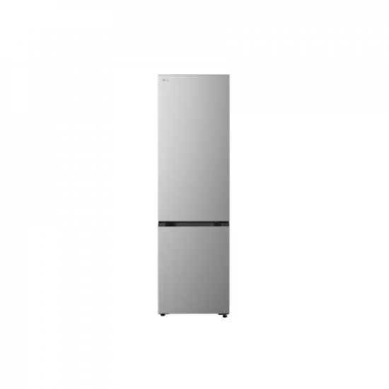 LG Refrigerator | GBBSJ10EPY | Energy efficiency class E | Free standing | Combi | Height 186 cm | No Frost system | Fridge net capacity 220 L | Freezer net capacity 113 L | Display | 35 dB | Prime Silver