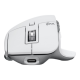 Logitech Mouse | MX MASTER 3S | Wireless | Bluetooth, 2.4GHz | Pale Gray