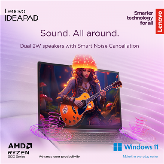 Lenovo IdeaPad Slim 3 15AMN8 | Arctic Grey | 15.6 