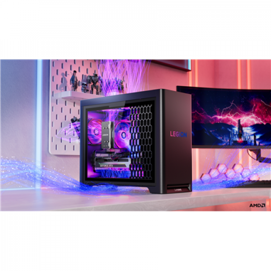 Lenovo Legion | T5 30AGB10 | Desktop | Tower | AMD Ryzen 7 | 7700X | 32 (2x16GB) GB | UDIMM DDR5 | 512 GB | NVIDIA GeForce RTX 5070 | No keyboard | Windows 11 Pro | Warranty 24 month(s)