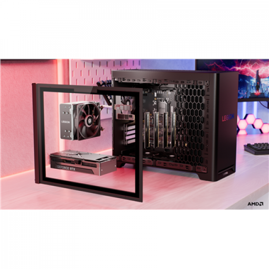 Lenovo Legion | T5 30AGB10 | Desktop | Tower | AMD Ryzen 7 | 7700X | 32 (2x16GB) GB | UDIMM DDR5 | 2000 GB | NVIDIA GeForce RTX 5070 | No Optical drive | No keyboard | Windows 11 Pro | Warranty 24 month(s)