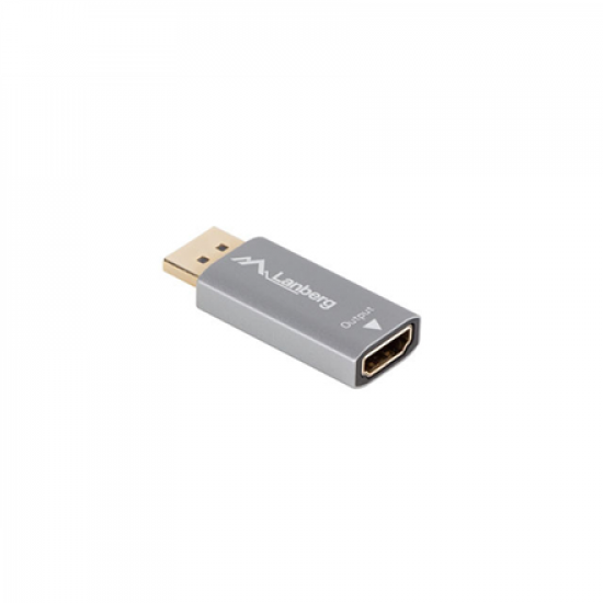 Lanberg Displayport (M) to HDMI (F) Adapter 8K, Silver | AD-DP-HD-03