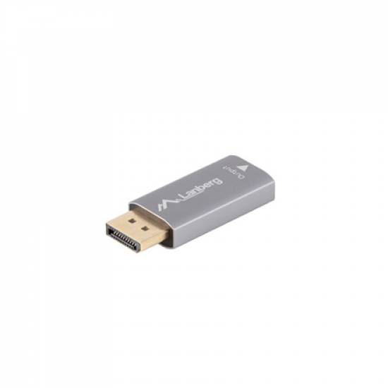 Lanberg Displayport (M) to HDMI (F) Adapter 4K, Silver | AD-DP-HD-01