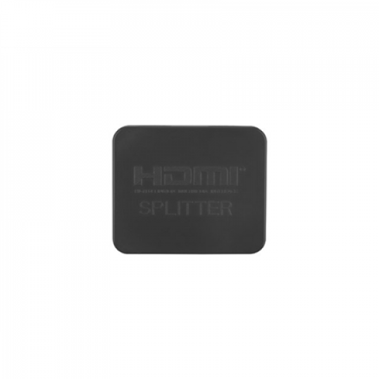 Lanberg Splitter video HDMI to 2X HDMI 4K, USB-C Port, Black | SPV-HDMI-1002