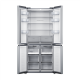 Xiaomi Mijia Refrigerator Cross Door 502L EU | Energy efficiency class E | Free standing | Side by Side | Height 191.2 cm | No Frost system | Fridge net capacity 326 L | Freezer net capacity 176 L | 37 dB | Brushed Silver