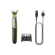 Philips Shaver | QP2734/23 OneBlade 360 | Operating time (max) 60 min | Wet & Dry | Lithium Ion | Green/Gray