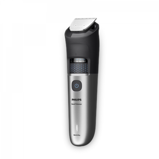 Philips | Beard Trimmer | BT7670/15 7000 Series | Cordless | Wet & Dry | Number of length steps 40 | Silver/Black