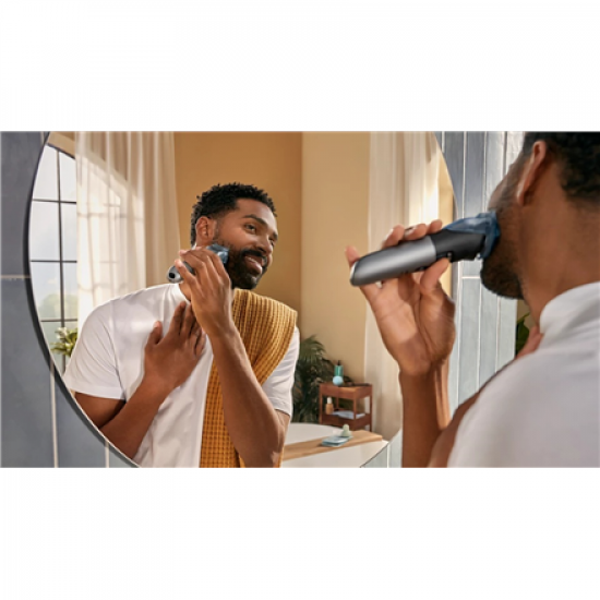 Philips | Beard Trimmer | BT7670/15 7000 Series | Cordless | Wet & Dry | Number of length steps 40 | Silver/Black