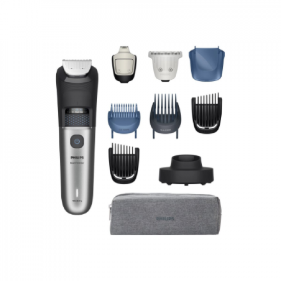 Philips | Beard Trimmer | BT7670/15 7000 Series | Cordless | Wet & Dry | Number of length steps 40 | Silver/Black