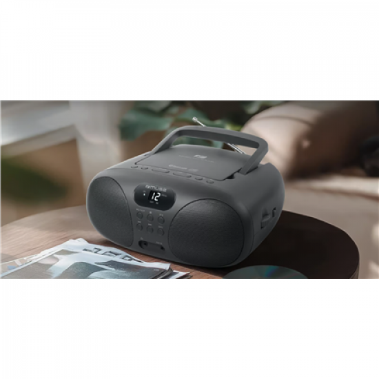 Muse Portable Radio CD Player With Bluetooth | MD-208BT | AUX in
