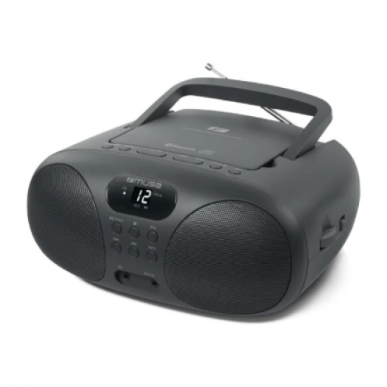 Muse Portable Radio CD Player With Bluetooth | MD-208BT | AUX in