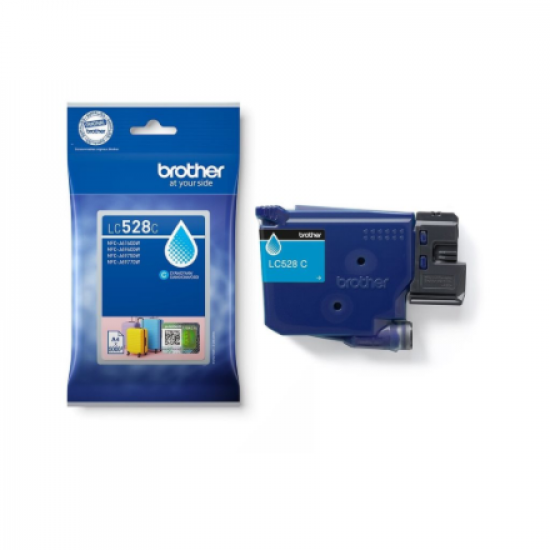 Brother LC528C Cyan High Yield Inkjet Cartridge | Brother