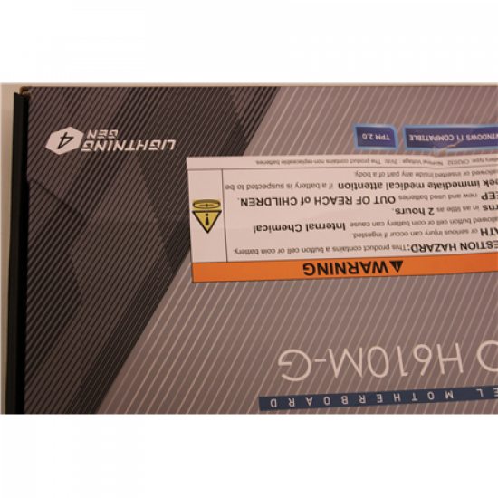 MSI PRO H610M-G | Processor family Intel | Processor socket LGA1700 | DDR5 | Supported hard disk drive interfaces SATA, M.2 | Number of SATA connectors 4 | DAMAGED PACKAGING
