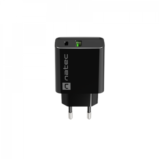 Natec Ribera USB Charger, 1xUSB-A, 1x USB-C, 20 W | NUC-2062