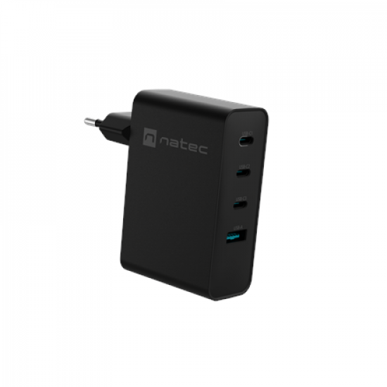 Natec Ribera USB Charger, 1x USB-A + 3x USB-C | NUC-2234