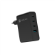 Natec Ribera USB Charger, 1x USB-A + 3x USB-C | NUC-2234