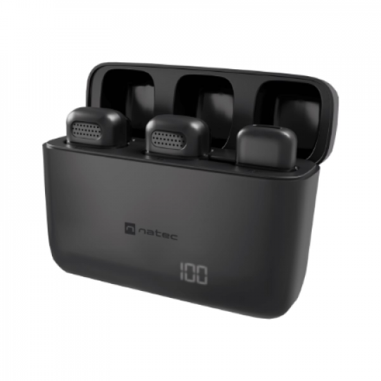 Natec | Microphone | NMI-2253 | Hopper | Noise reduction | Black