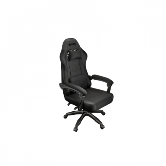 Fury Eco leather/Fabric/Nylon | Gaming Chair | Shinai S2 | Black