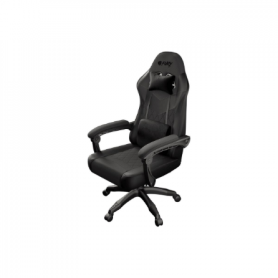 Fury Eco leather/Fabric/Nylon | Gaming Chair | Shinai S2 | Black