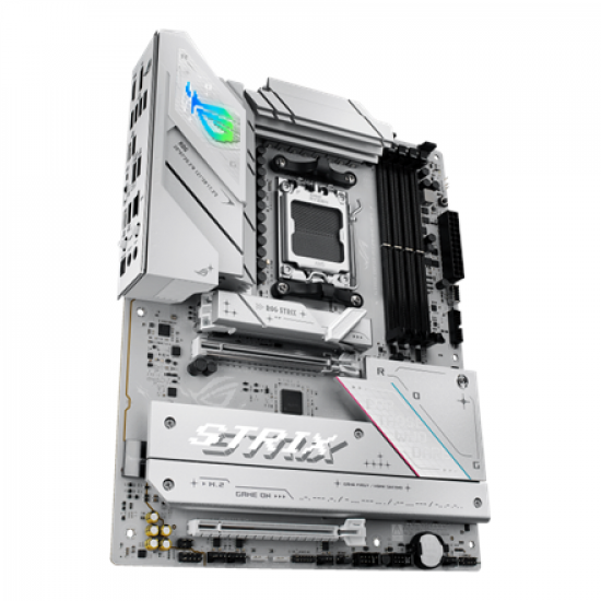 Asus ROG STRIX B850-A GAMING WIFI | Processor family AMD | Processor socket AM5 | DDR5 | Supported hard disk drive interfaces SATA, M.2 | Number of SATA connectors 2