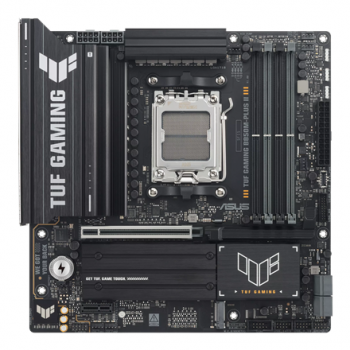 Asus TUF GAMING B850M-PLUS II | Processor family AMD | Processor socket AM5 | DDR5 | Supported hard disk drive interfaces SATA, M.2 | Number of SATA connectors 4