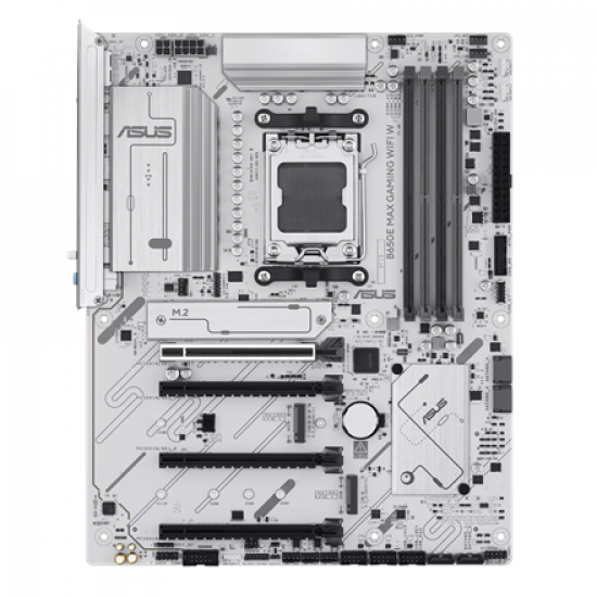 Asus B650E MAX GAMING WIFI W | Processor family AMD | Processor socket AM5 | DDR5 | Supported hard disk drive interfaces SATA, M.2 | Number of SATA connectors 4