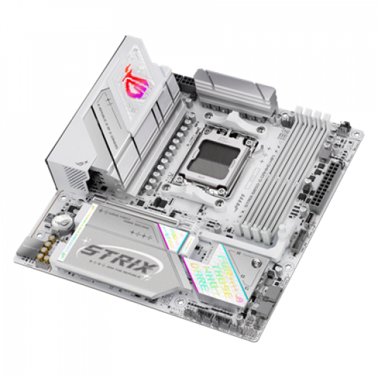 Asus ROG STRIX B850-G GAMING WIFI | Processor family AMD | Processor socket AM5 | DDR5 | Supported hard disk drive interfaces SATA, M.2 | Number of SATA connectors 2