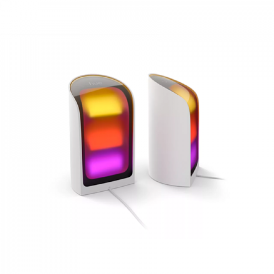 Philips Hue Play Wall Washer, White, EU/UK, 2-pack | 2000-6500 Hue White Colour Ambiance