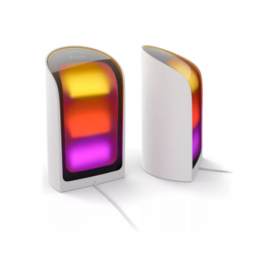 Philips Hue Play Wall Washer, White, EU/UK, 2-pack | 2000-6500 Hue White Colour Ambiance