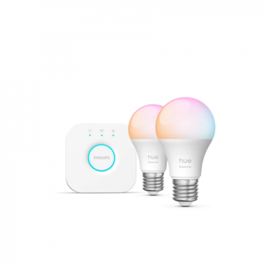Philips Hue E WCA 806 A60 E27 2kit EU | E27 | 8 W | 16 million colours, White and colour light