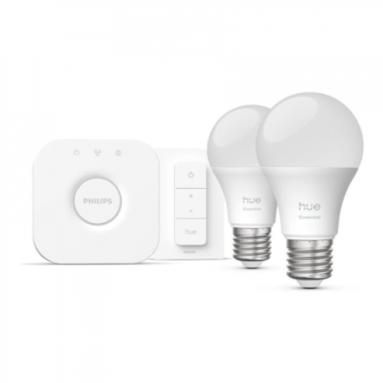 Philips Hue E WCA 806 A60 2kit SW EU | E27 | 8 W | 16 million colors, White and colored light
